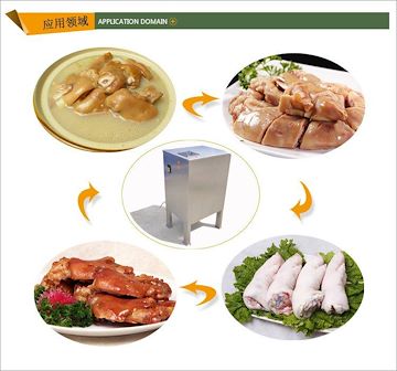 猪蹄分割机，猪蹄切割机，猪蹄分隔机厂家，民生食品机械